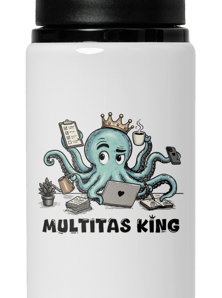 Multitas king flaša na vodu White