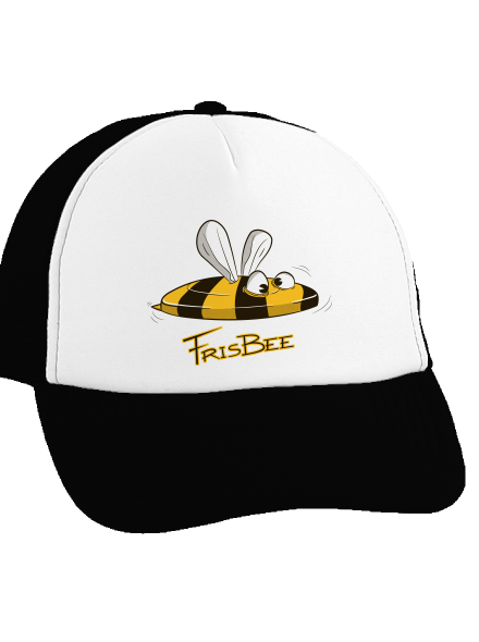 Frisbee šiltovka truckerka Black cap