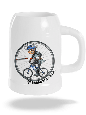 Cyklistický horoskop: Baran polliter White