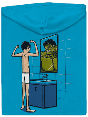 Hulk dámska mikina na zips Blue Atol