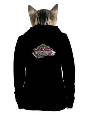 dámska mikina na zips