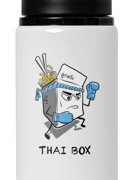 Thai box flaša na vodu White