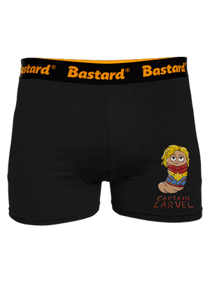 Captain Larvel boxerky Black