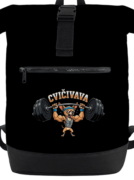 Cvičivava batoh Black