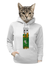 dámska mikina klokanka