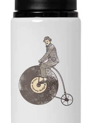 Na čom frčíš? flaša na vodu White