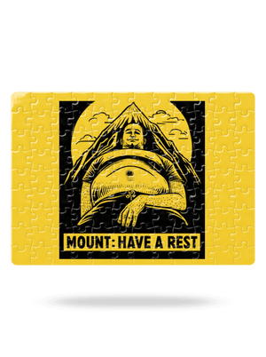 Mount have a rest puzzle White
