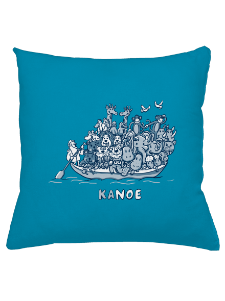 Noemova archa vankúš Blue Turquoise