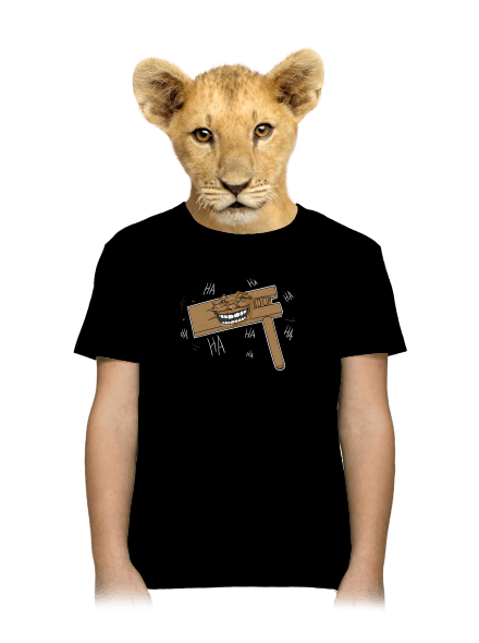 Rehtačka detské tričko Black