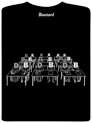 Cimrman: Debil, blbeček detské tričko Black