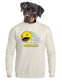 unisex mikina bez kapucne