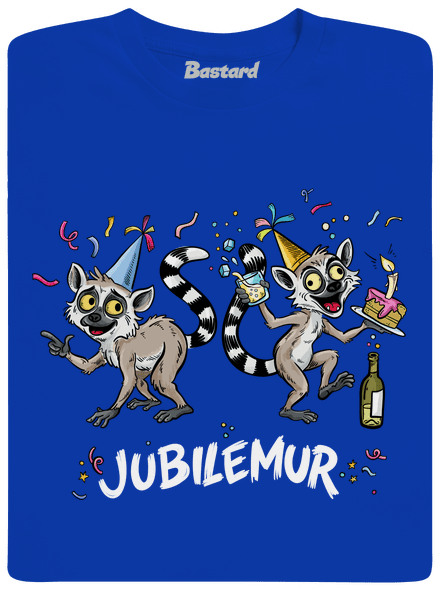 Jubilemur pánske tričko Royal Blue
