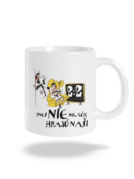 Hrajú naši klasický hrnček White