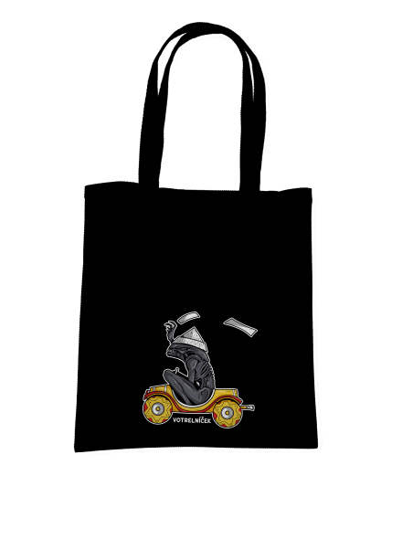 Votrelníček taška Black