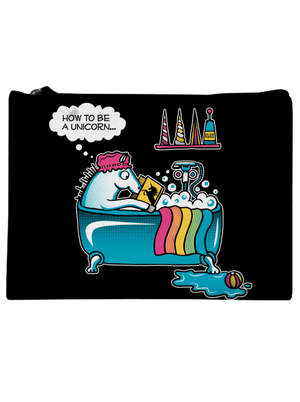 Ako sa stať jednorožcom taštička Black