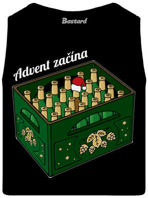 Advent začína pánske tielko Black