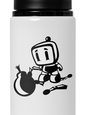 Bomberman flaša na vodu White