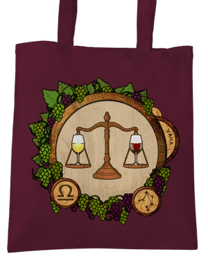 Vínny horoskop: Váha taška Burgundy