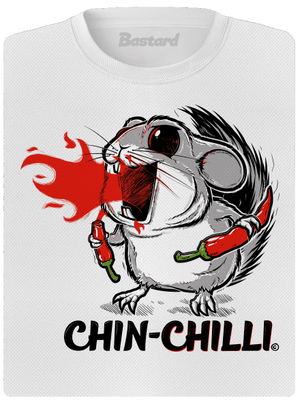 Chinchilli dámske športové tričko White