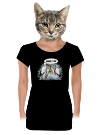 dámske tričko s lemom