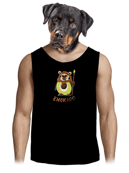 Ewokado pánske tielko Black