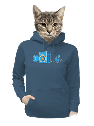 dámska mikina klokanka