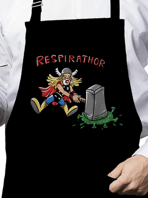 Respirathor zástera Black