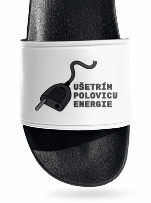 Ušetrím polovicu šľapky White