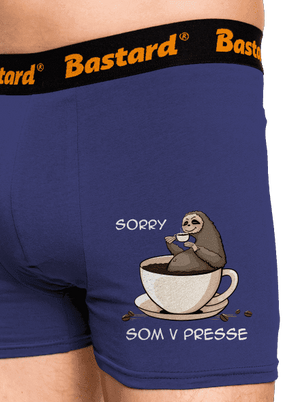 V presse boxerky Blue Navy