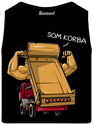 Korba pánske tielko Black