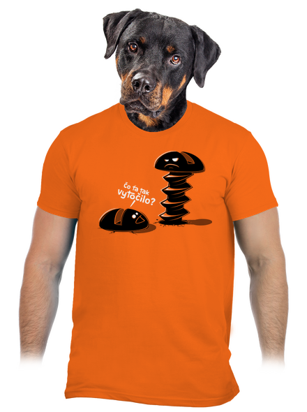 Vytočený pánske tričko Orange
