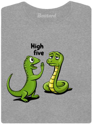 High Five dámske tričko Dark Gray Melange