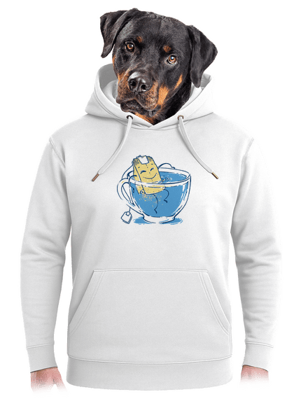 Relax unisex mikina premium Snowwhite