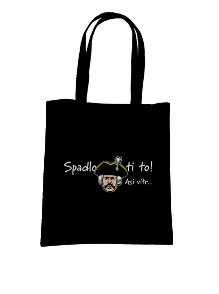 Spadlo ti to taška Black