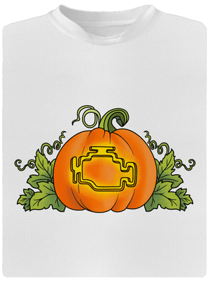 Strašidelný Halloween detské športové tričko White