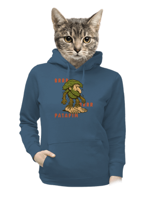 dámska mikina klokanka