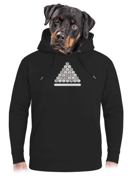 Obrázkový alko kvíz a fix unisex mikina premium Dark Black