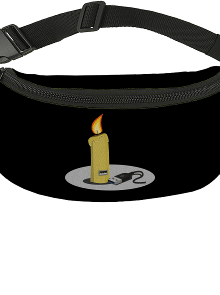 USB sviečka ľadvinka Black