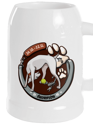 Psí horoskop: Škorpión polliter White