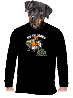 Wago svorka pánske dlhý rukáv Black