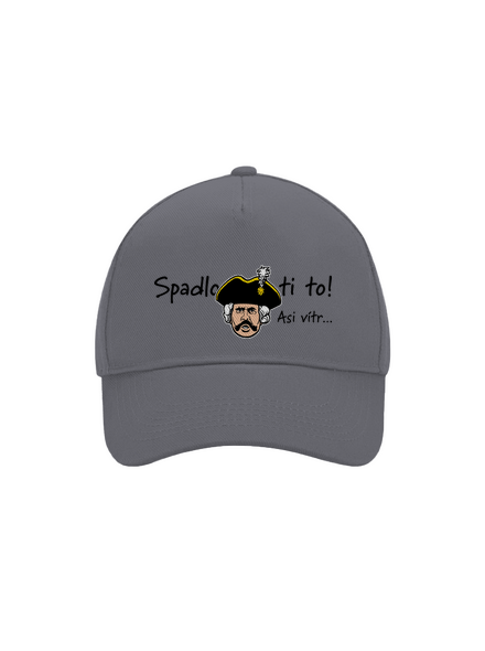 Spadlo ti to šiltovka baseballka Graphite grey