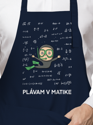 Plávam v matike zástera Navy