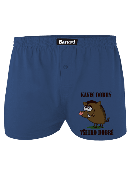 Kanec dobrý pánske trenky Blue