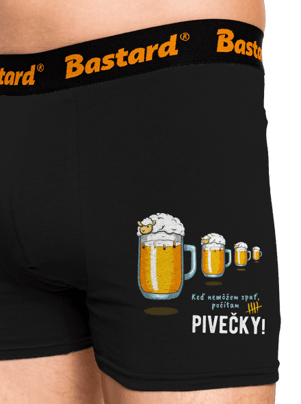 Pivečka boxerky Black