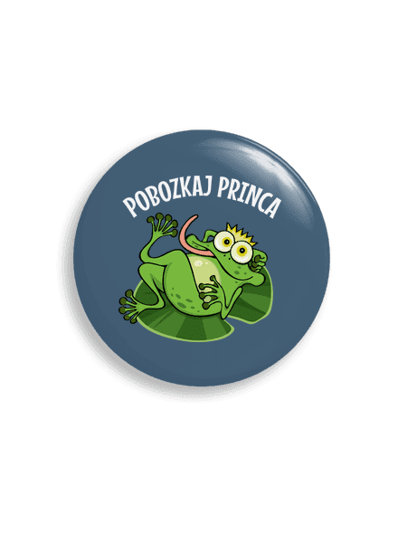 Pobozkaj princeznú a princa placka 