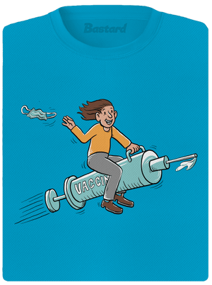 Oslobodenie dámske športové tričko Blue Atol