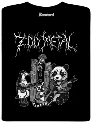 ZOO metal detské tričko Black