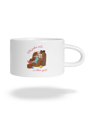 Ešte jeden rad hrnček makronka White