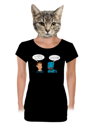 dámske tričko s lemom