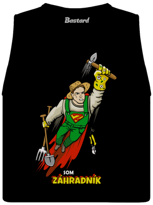 Záhradník dámske tielko voľné Black